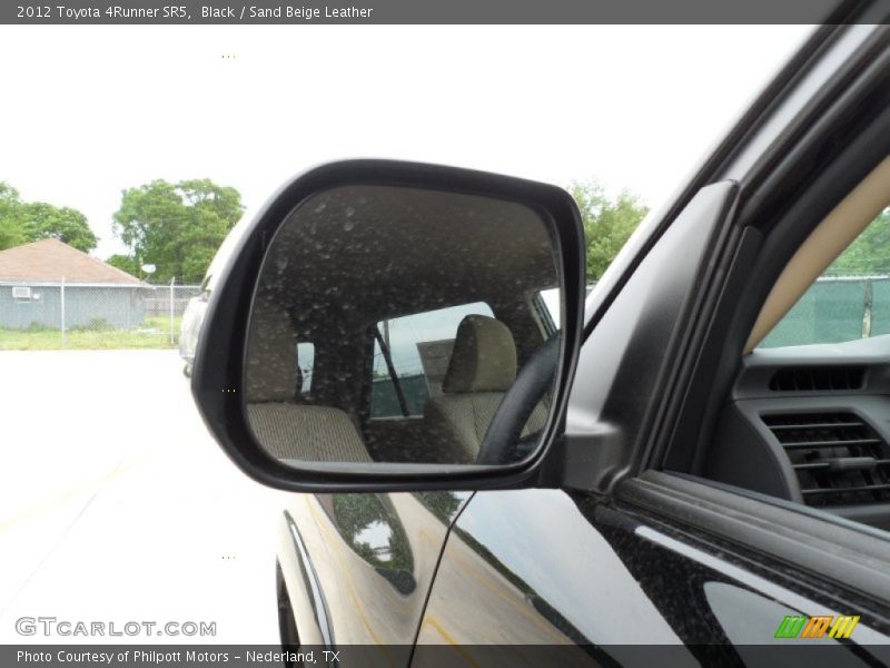 Black / Sand Beige Leather 2012 Toyota 4Runner SR5