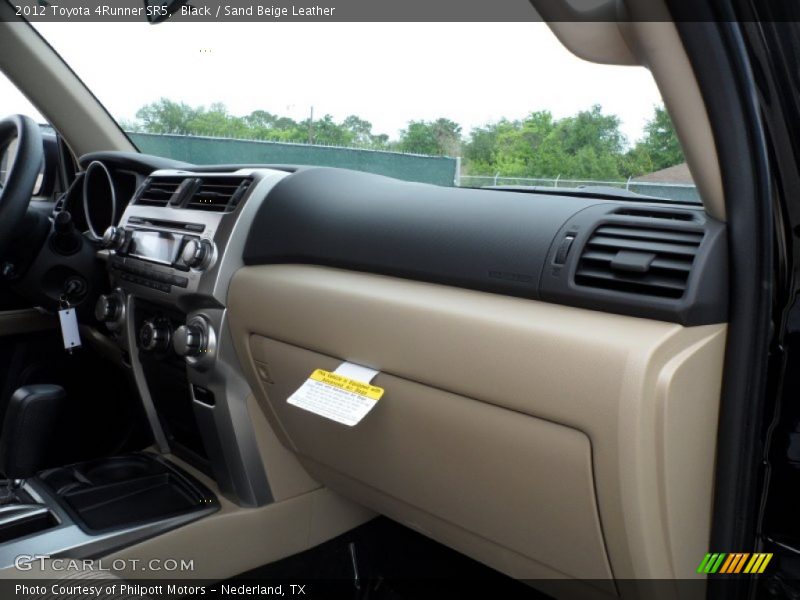 Black / Sand Beige Leather 2012 Toyota 4Runner SR5