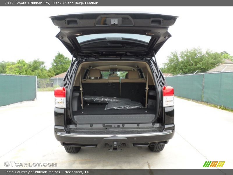 Black / Sand Beige Leather 2012 Toyota 4Runner SR5