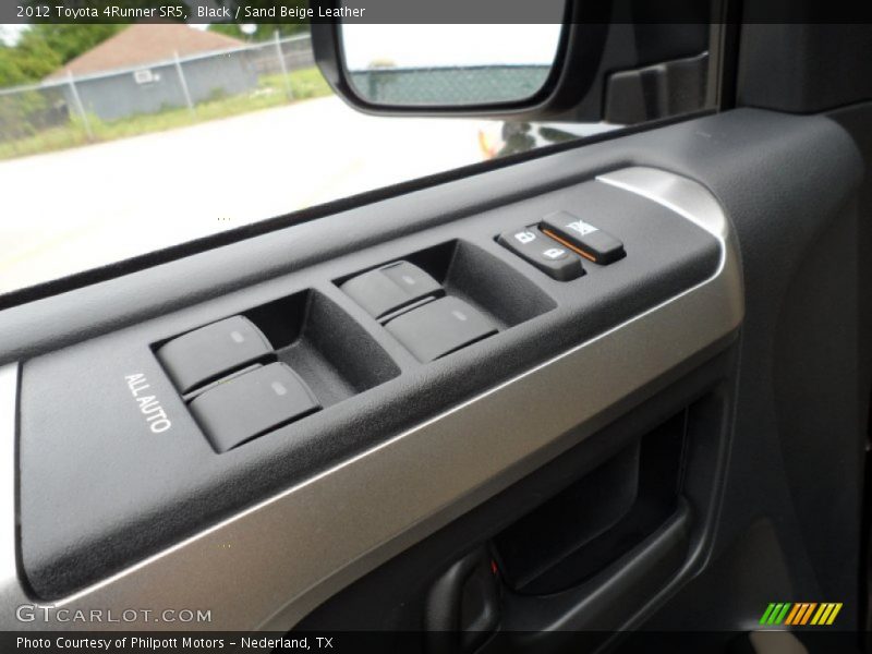 Black / Sand Beige Leather 2012 Toyota 4Runner SR5