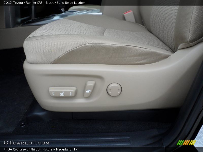 Black / Sand Beige Leather 2012 Toyota 4Runner SR5