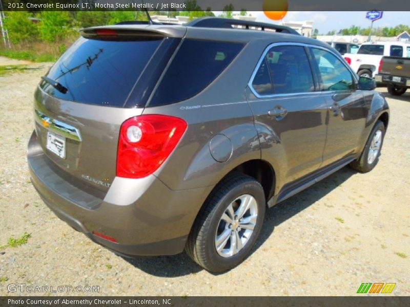 Mocha Steel Metallic / Jet Black 2012 Chevrolet Equinox LT