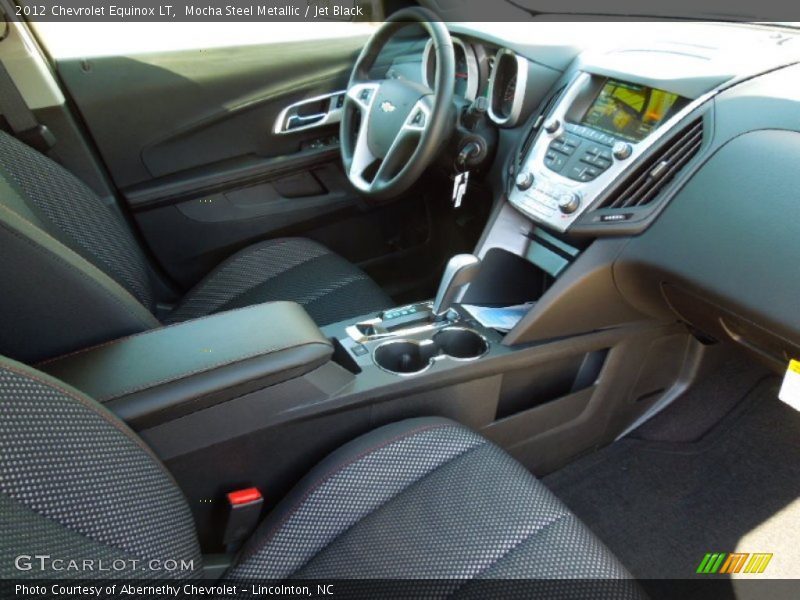 Mocha Steel Metallic / Jet Black 2012 Chevrolet Equinox LT