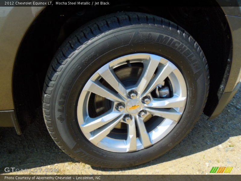 Mocha Steel Metallic / Jet Black 2012 Chevrolet Equinox LT