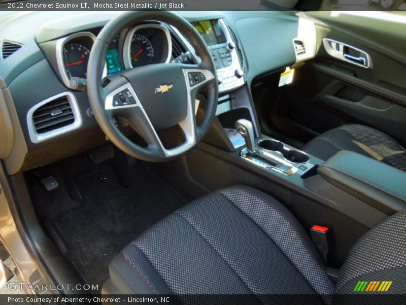 Mocha Steel Metallic / Jet Black 2012 Chevrolet Equinox LT