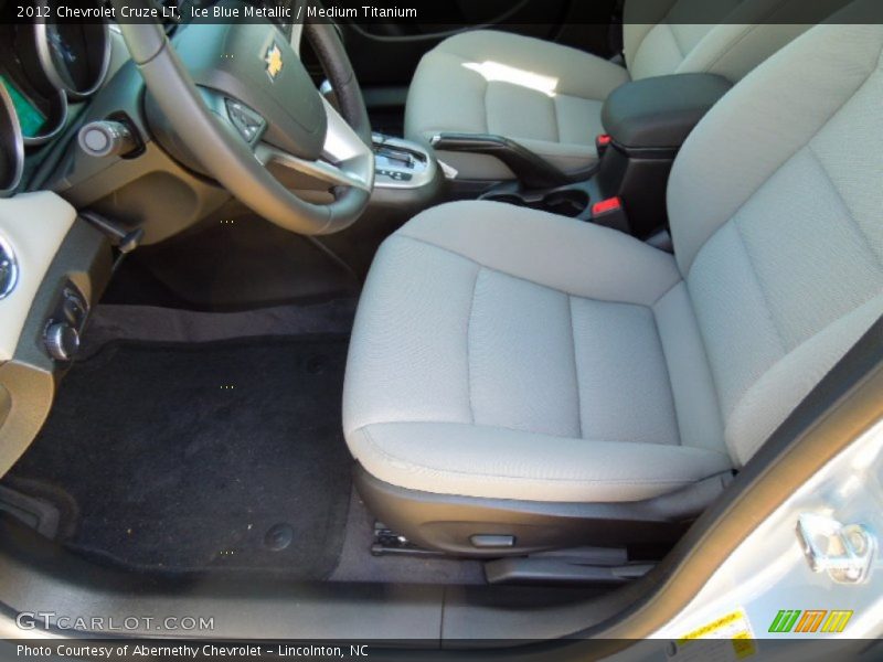 Ice Blue Metallic / Medium Titanium 2012 Chevrolet Cruze LT