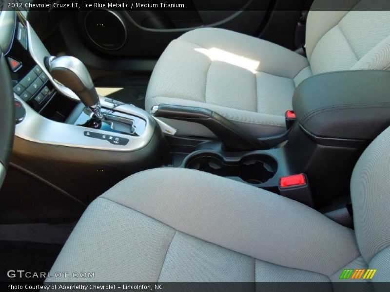 Ice Blue Metallic / Medium Titanium 2012 Chevrolet Cruze LT