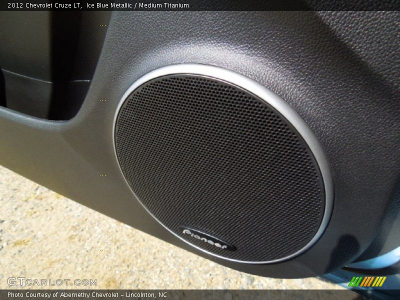 Ice Blue Metallic / Medium Titanium 2012 Chevrolet Cruze LT