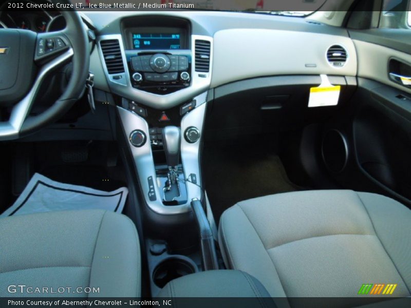 Ice Blue Metallic / Medium Titanium 2012 Chevrolet Cruze LT