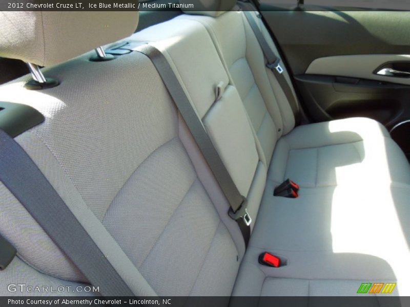 Ice Blue Metallic / Medium Titanium 2012 Chevrolet Cruze LT