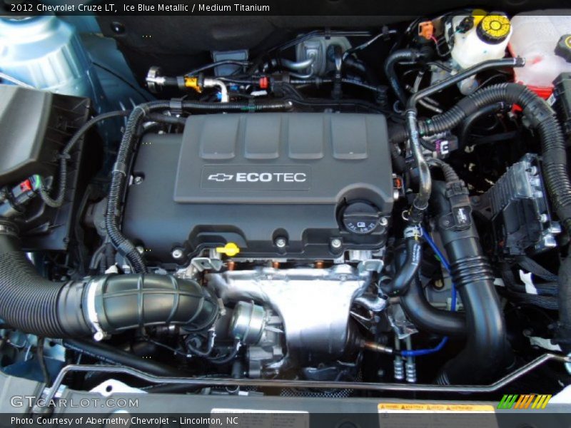 Ice Blue Metallic / Medium Titanium 2012 Chevrolet Cruze LT