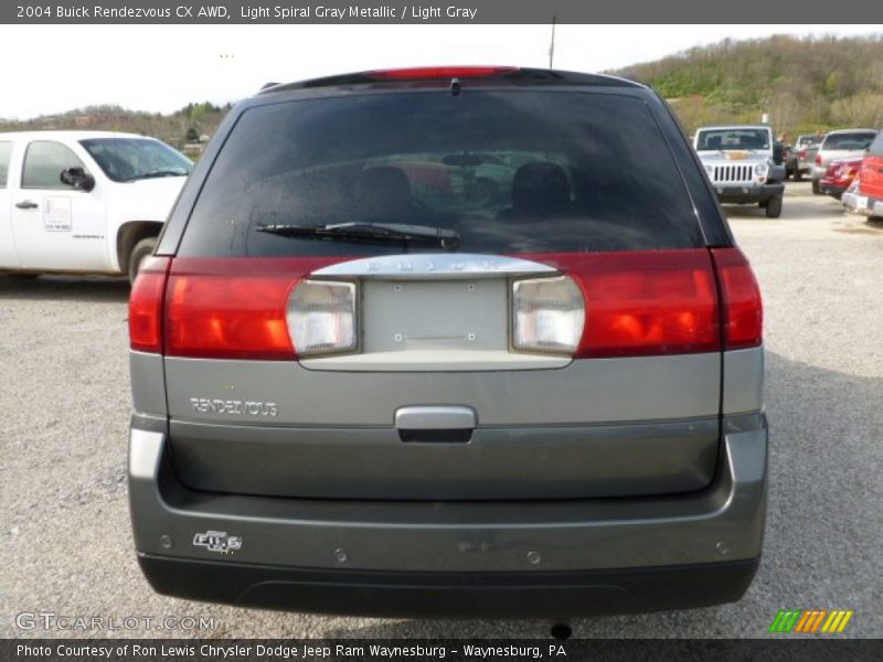 Light Spiral Gray Metallic / Light Gray 2004 Buick Rendezvous CX AWD