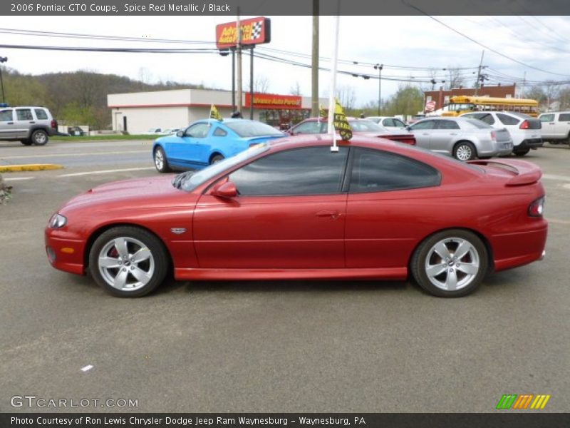  2006 GTO Coupe Spice Red Metallic