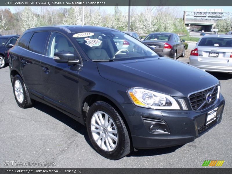 Savile Grey Metallic / Sandstone 2010 Volvo XC60 T6 AWD