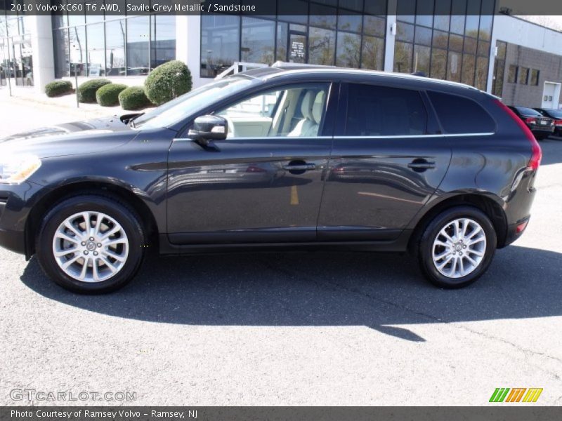 Savile Grey Metallic / Sandstone 2010 Volvo XC60 T6 AWD