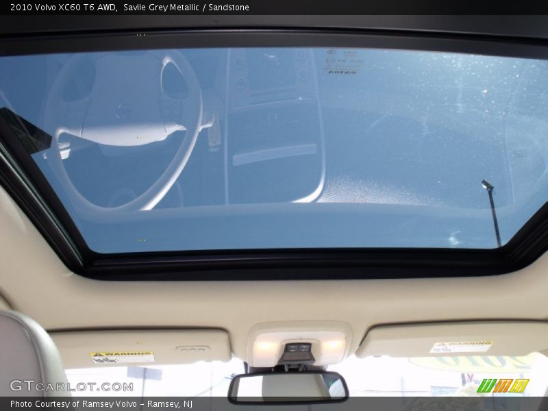 Savile Grey Metallic / Sandstone 2010 Volvo XC60 T6 AWD