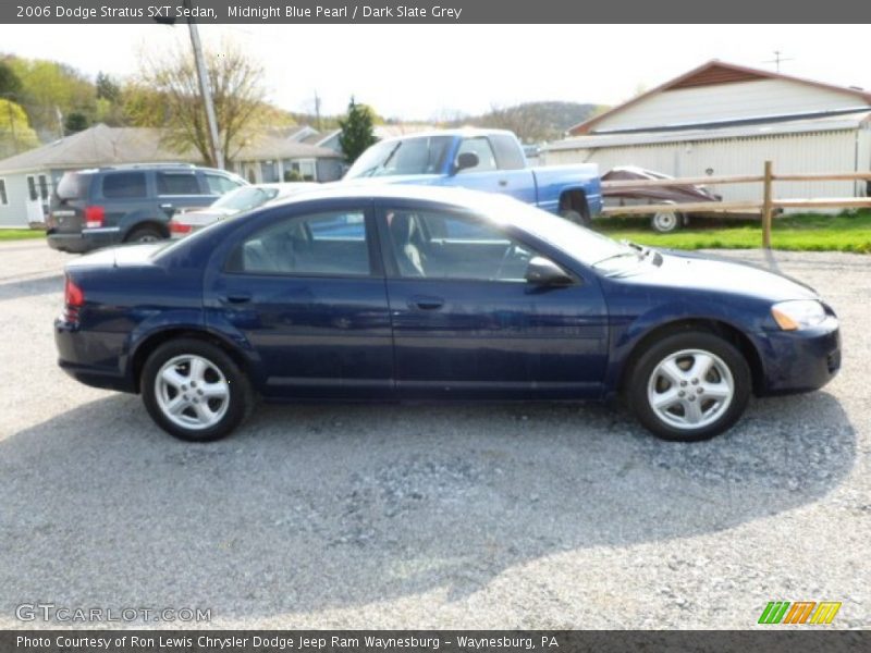 Midnight Blue Pearl / Dark Slate Grey 2006 Dodge Stratus SXT Sedan