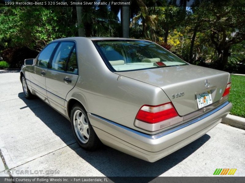Smoke Silver Metallic / Parchment 1999 Mercedes-Benz S 320 Sedan