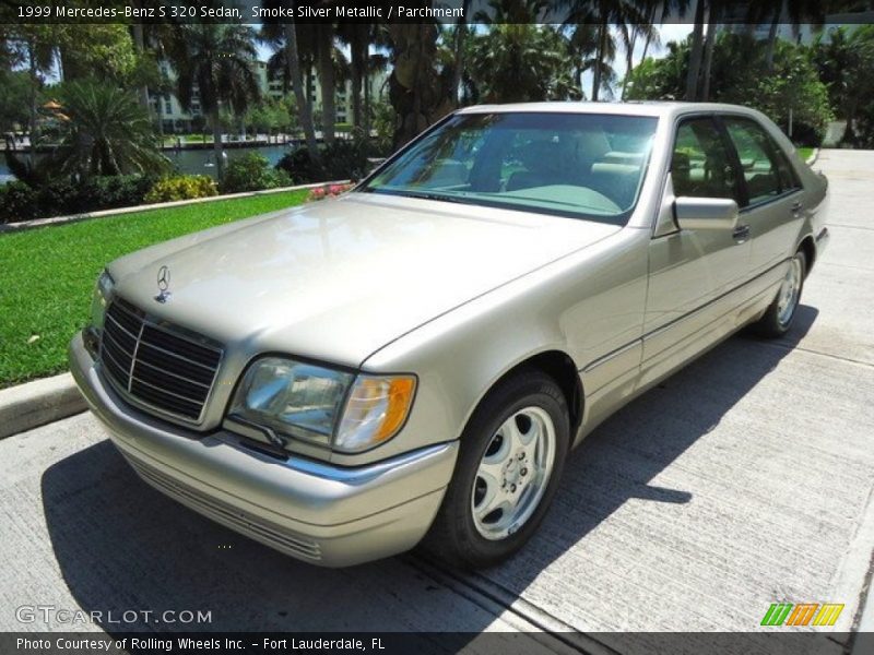 Front 3/4 View of 1999 S 320 Sedan