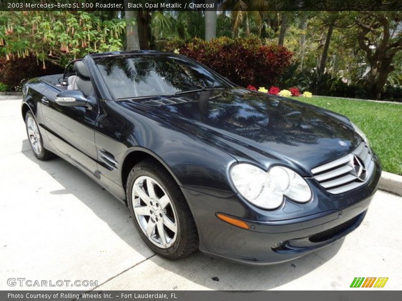 Front 3/4 View of 2003 SL 500 Roadster