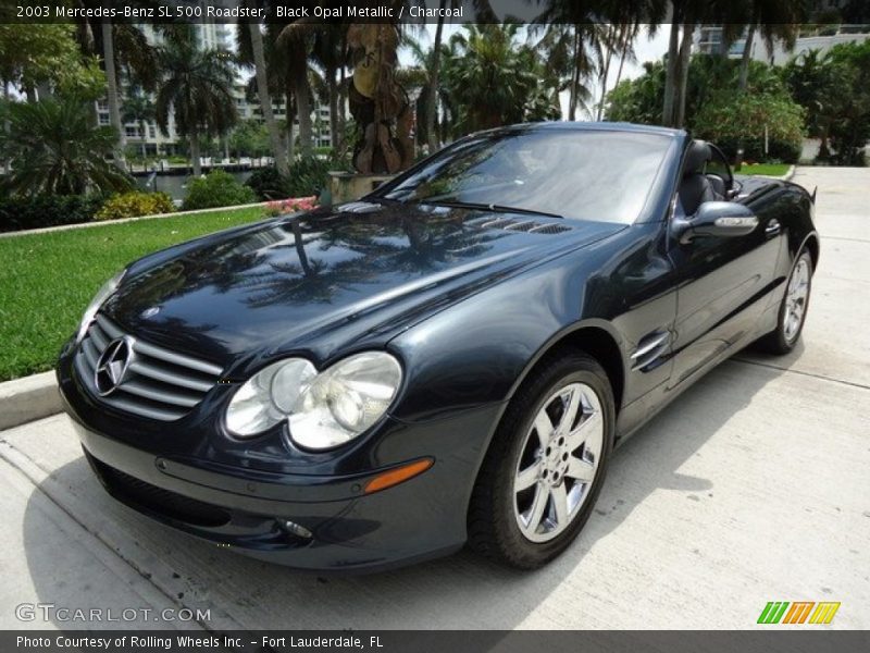 Front 3/4 View of 2003 SL 500 Roadster