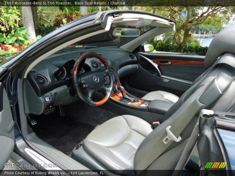  2003 SL 500 Roadster Charcoal Interior