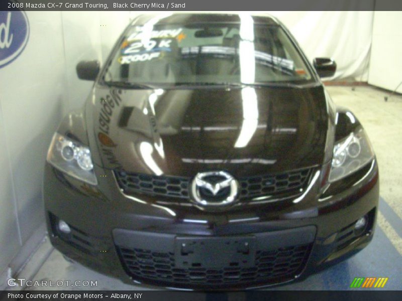 Black Cherry Mica / Sand 2008 Mazda CX-7 Grand Touring