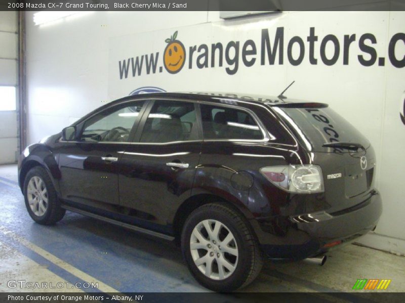 Black Cherry Mica / Sand 2008 Mazda CX-7 Grand Touring