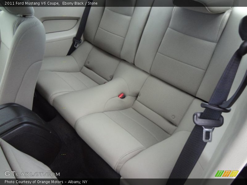 Ebony Black / Stone 2011 Ford Mustang V6 Coupe