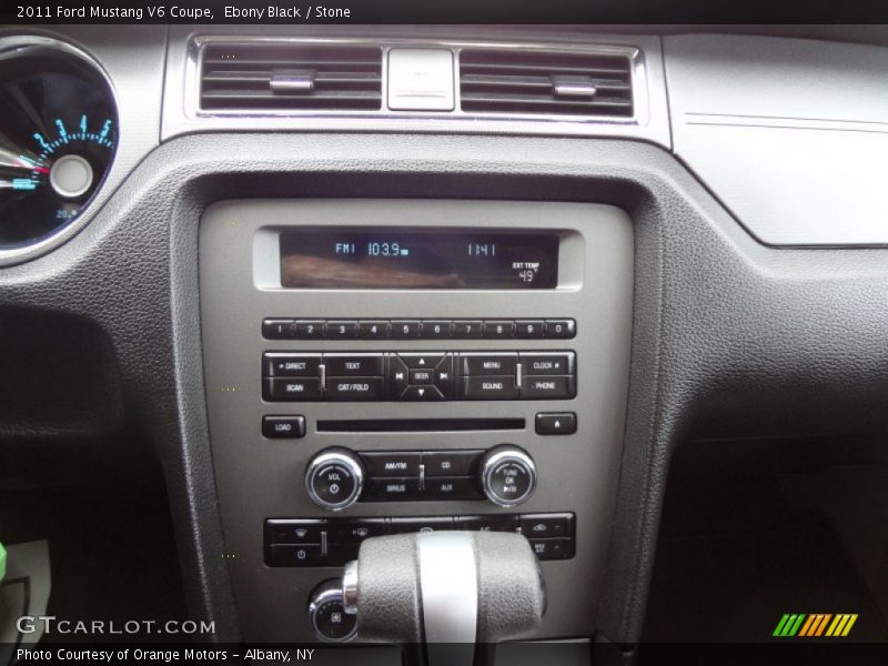 Ebony Black / Stone 2011 Ford Mustang V6 Coupe