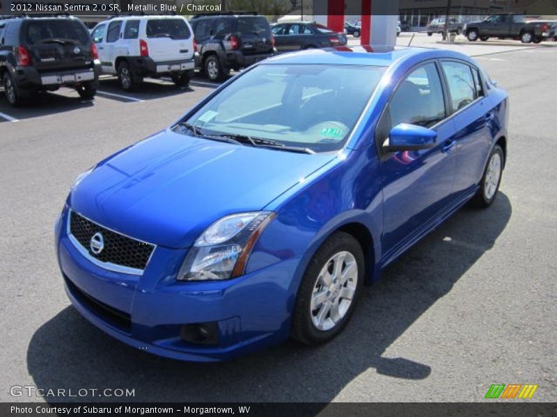 Metallic Blue / Charcoal 2012 Nissan Sentra 2.0 SR