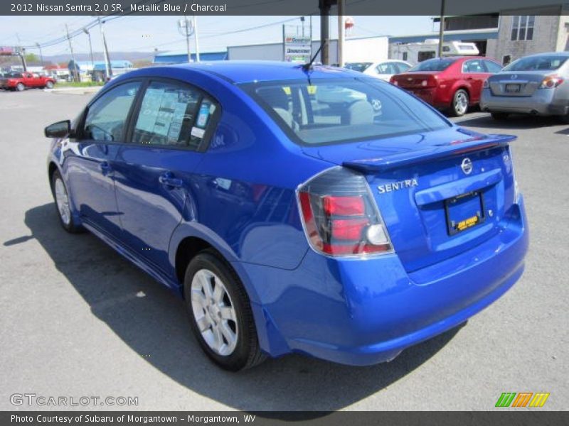 Metallic Blue / Charcoal 2012 Nissan Sentra 2.0 SR