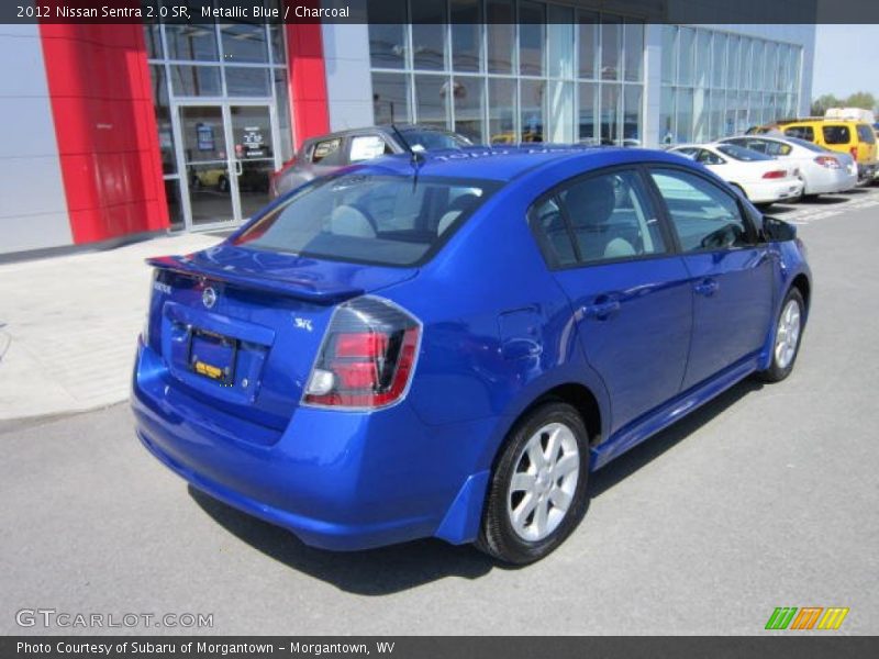 Metallic Blue / Charcoal 2012 Nissan Sentra 2.0 SR
