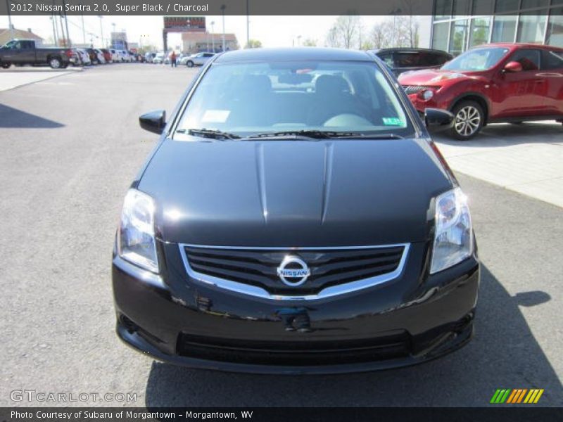 Super Black / Charcoal 2012 Nissan Sentra 2.0