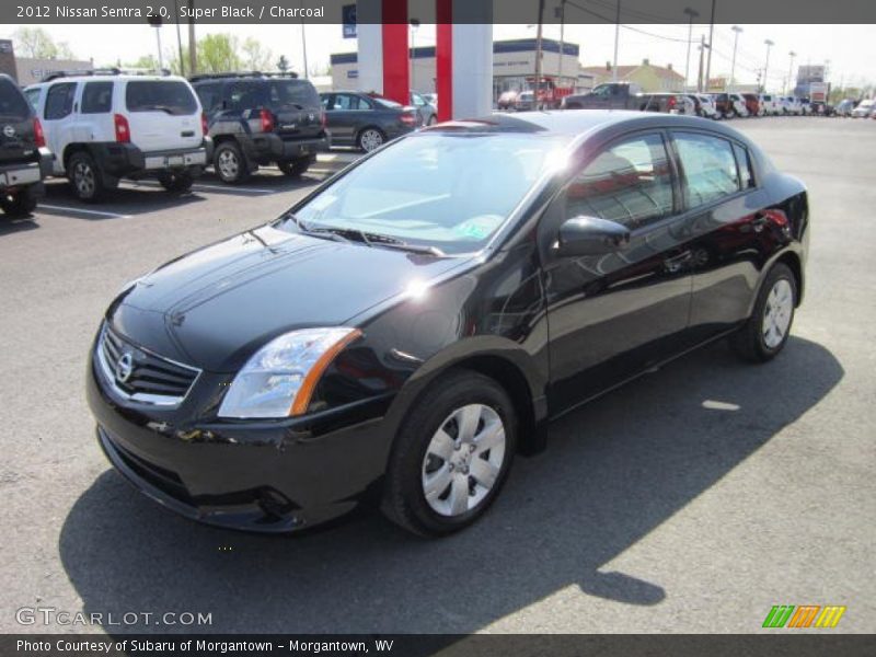Super Black / Charcoal 2012 Nissan Sentra 2.0