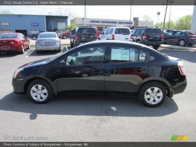 Super Black / Charcoal 2012 Nissan Sentra 2.0