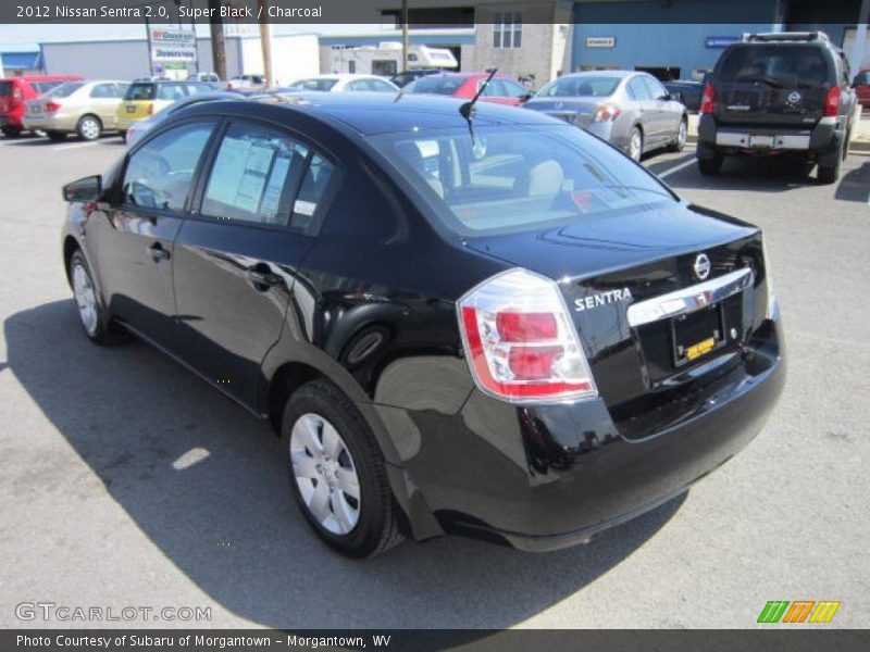 Super Black / Charcoal 2012 Nissan Sentra 2.0