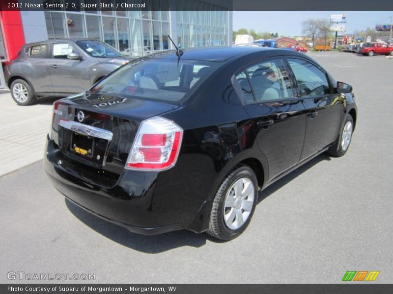 Super Black / Charcoal 2012 Nissan Sentra 2.0