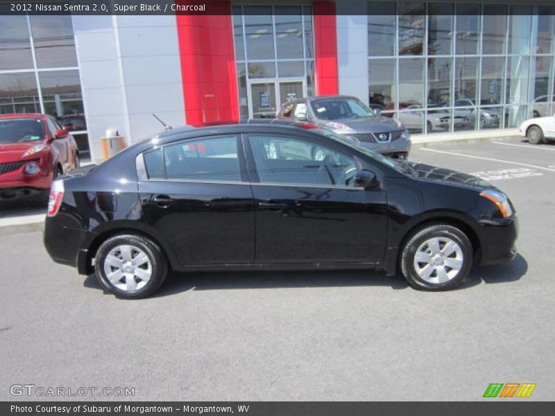Super Black / Charcoal 2012 Nissan Sentra 2.0