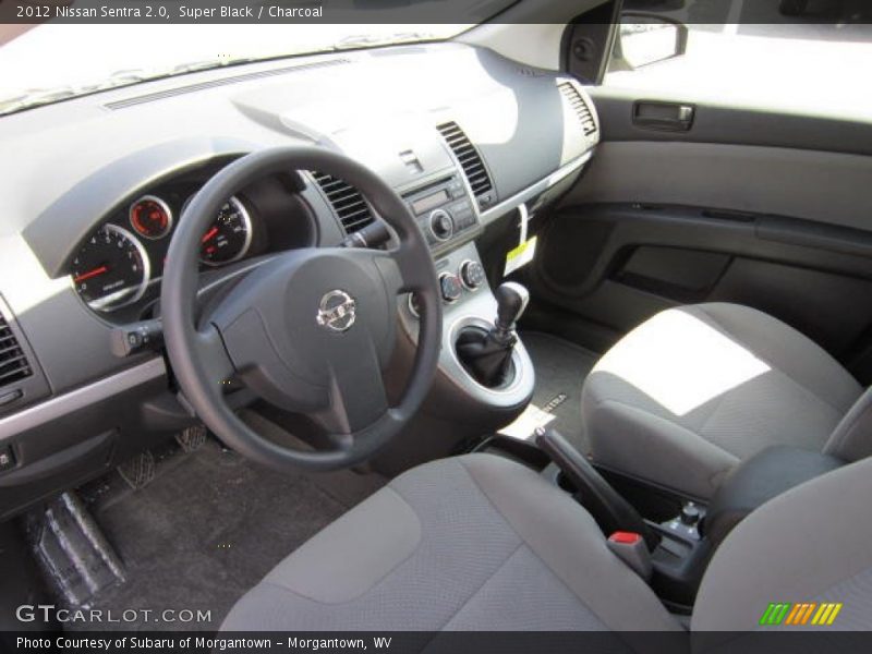 Super Black / Charcoal 2012 Nissan Sentra 2.0