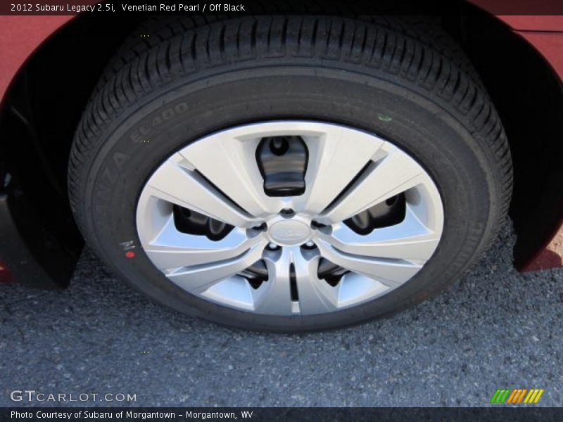 Venetian Red Pearl / Off Black 2012 Subaru Legacy 2.5i