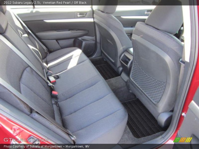 Venetian Red Pearl / Off Black 2012 Subaru Legacy 2.5i