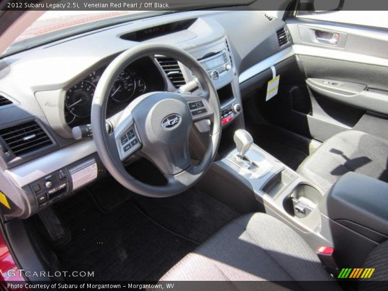 Venetian Red Pearl / Off Black 2012 Subaru Legacy 2.5i