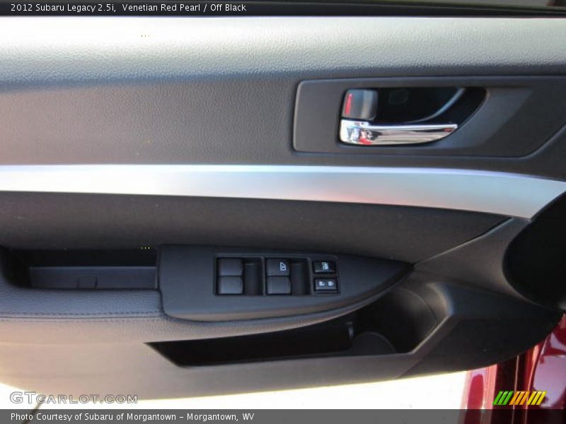 Venetian Red Pearl / Off Black 2012 Subaru Legacy 2.5i