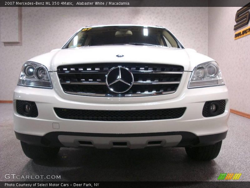 Alabaster White / Macadamia 2007 Mercedes-Benz ML 350 4Matic