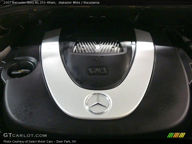 Alabaster White / Macadamia 2007 Mercedes-Benz ML 350 4Matic