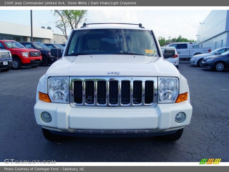 Stone White / Dark Khaki/Light Graystone 2006 Jeep Commander Limited 4x4
