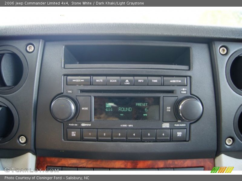 Stone White / Dark Khaki/Light Graystone 2006 Jeep Commander Limited 4x4