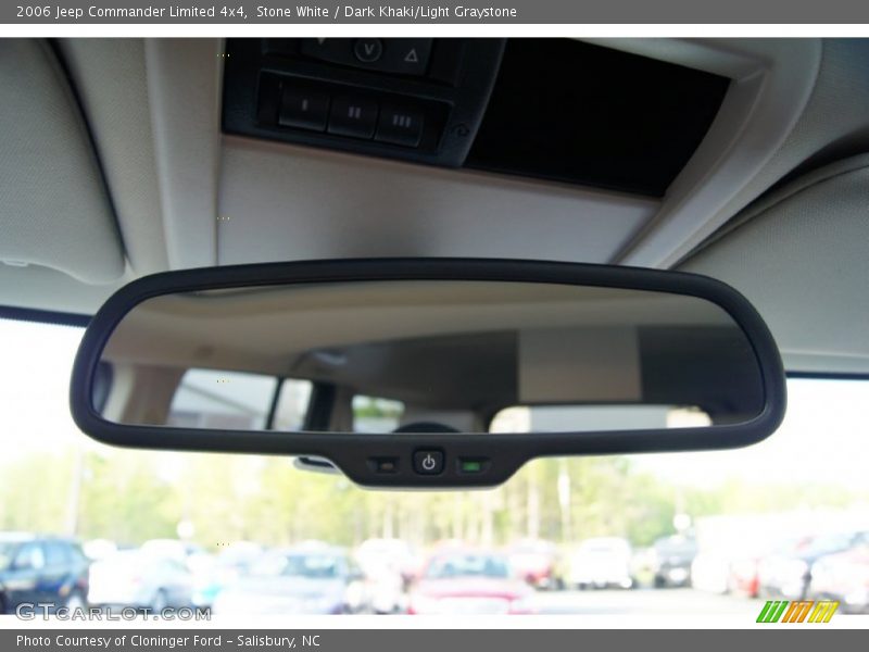 Stone White / Dark Khaki/Light Graystone 2006 Jeep Commander Limited 4x4