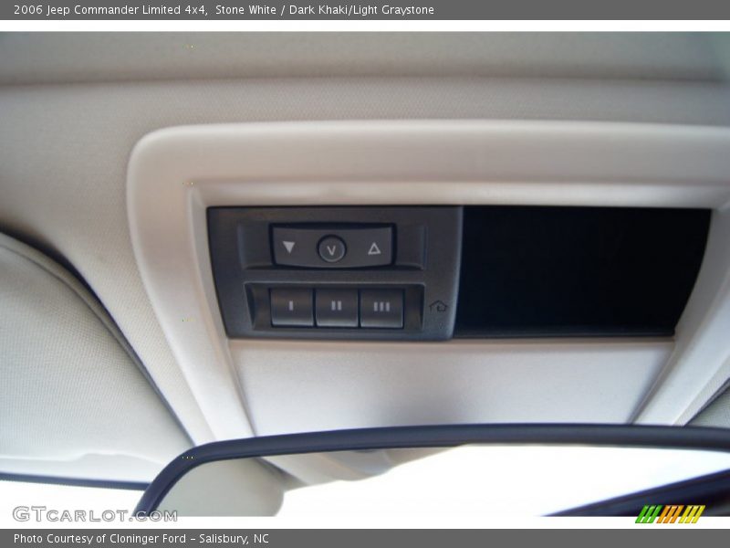 Stone White / Dark Khaki/Light Graystone 2006 Jeep Commander Limited 4x4